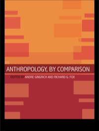 Cover image: Anthropology, by Comparison 1st edition 9780415260534