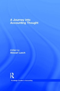表紙画像: A Journey into Accounting Thought 1st edition 9780415753531