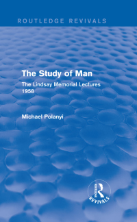 Imagen de portada: The Study of Man (Routledge Revivals) 1st edition 9780415705431