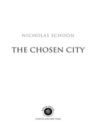 Cover image: The Chosen City 1st edition 9780415258012