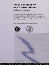 Imagen de portada: Financial Stability and Central Banks 1st edition 9780415257756