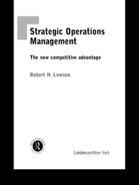 Cover image: Strategic Operations Management 1st edition 9780415256551