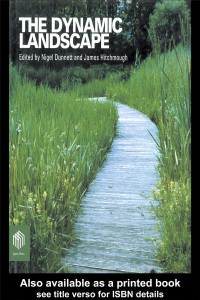 Omslagafbeelding: The Dynamic Landscape 1st edition 9780415438100