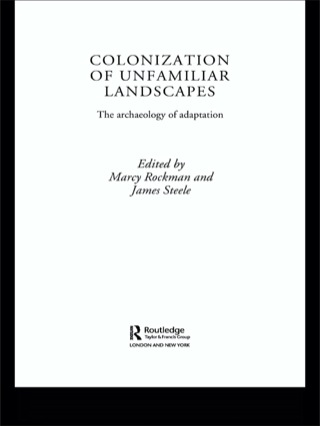 Imagen de portada: The Colonization of Unfamiliar Landscapes 1st edition 9780415256070