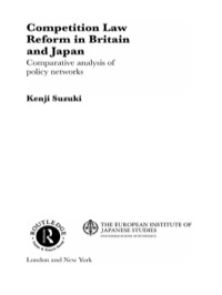 Imagen de portada: Competition Law Reform in Britain and Japan 1st edition 9780415255875