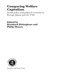 Imagen de portada: Comparing Welfare Capitalism 1st edition 9780415255714
