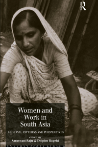 Imagen de portada: Women and Work in South Asia 1st edition 9780415042499