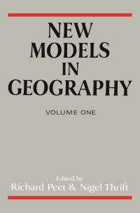 صورة الغلاف: New Models In Geography 1st edition 9780367087753