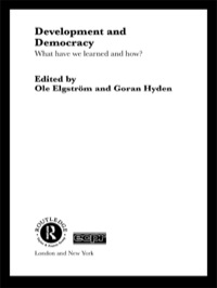 Omslagafbeelding: Development and Democracy 1st edition 9780415252959