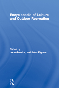 Cover image: Encyclopedia of Leisure and Outdoor Recreation 1st edition 9780415868204