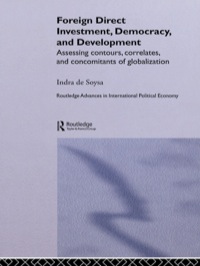 Imagen de portada: Foreign Direct Investment, Democracy and Development 1st edition 9780415250542