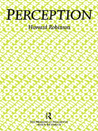 Imagen de portada: Perception 1st edition 9780415033640