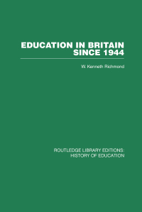 Imagen de portada: Education in Britain Since 1944 1st edition 9780415761789