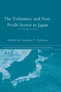 Cover image: The Voluntary and Non-Profit Sector in Japan 1st edition 9780415249706