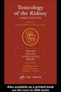 Cover image: Toxicology of the Kidney 3rd edition 9780415248648