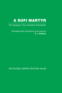 Cover image: A Sufi Martyr 1st edition 9781032587431