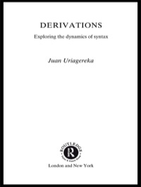 Omslagafbeelding: Derivations 1st edition 9780415513852