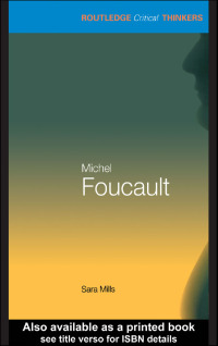 Imagen de portada: Michel Foucault 1st edition 9780367489397