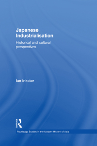 Imagen de portada: Japanese Industrialisation 1st edition 9780415244442