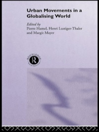 Cover image: Urban Movements in a Globalising World 1st edition 9780415244251