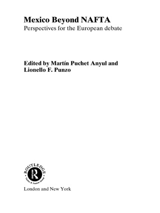 Cover image: Mexico Beyond NAFTA 1st edition 9780415243865