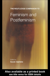 Immagine di copertina: The Routledge Companion to Feminism and Postfeminism 2nd edition 9780415243094
