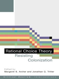 Cover image: Rational Choice Theory 1st edition 9780415242721