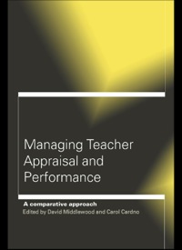 Omslagafbeelding: Managing Teacher Appraisal and Performance 1st edition 9780415242226