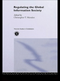 صورة الغلاف: Regulating the Global Information Society 1st edition 9780415242172
