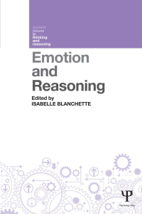 Titelbild: Emotion and Reasoning 1st edition 9781848721272