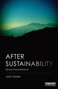 Cover image: After Sustainability 1st edition 9780415706391