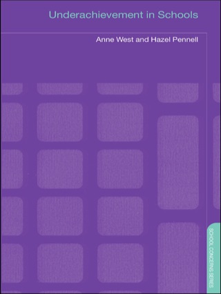 Cover image: Underachievement in Schools 1st edition 9780415241311