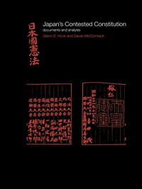 صورة الغلاف: Japan's Contested Constitution 1st edition 9780415240994
