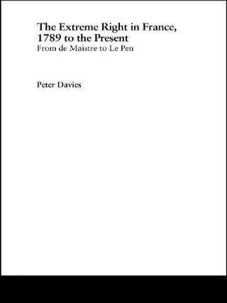Cover image: The Extreme Right in France, 1789 to the Present 1st edition 9780415239813