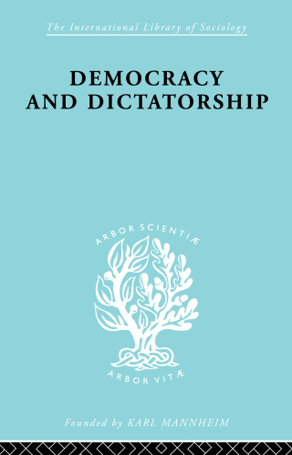 Cover image: Democracy and Dictatorship 1st edition 9780415175418