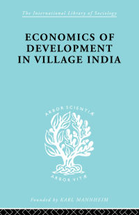 Imagen de portada: Economics of Development in Village India 1st edition 9780415175685