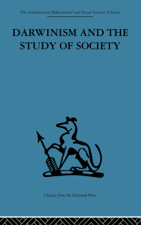 Cover image: Darwinism and the Study of Society 1st edition 9780415263917