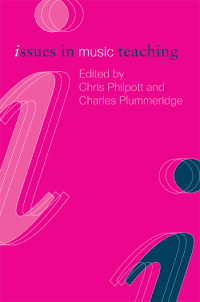 Imagen de portada: Issues in Music Teaching 1st edition 9780415237185
