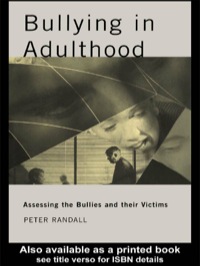 Cover image: Bullying in Adulthood 1st edition 9780415236935
