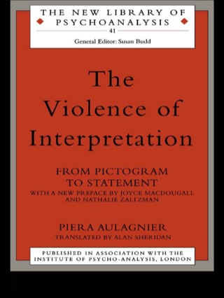 Immagine di copertina: The Violence of Interpretation 1st edition 9780415236768