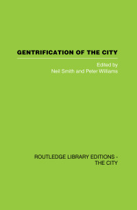 Omslagafbeelding: Gentrification of the City 1st edition 9780415418294