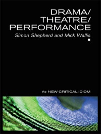 Cover image: Drama/Theatre/Performance 1st edition 9780415234948