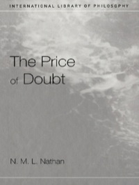 Cover image: The Price of Doubt 1st edition 9780415234153