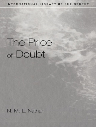 Cover image: The Price of Doubt 1st edition 9780415234153