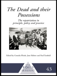 صورة الغلاف: The Dead and their Possessions 1st edition 9780415233859