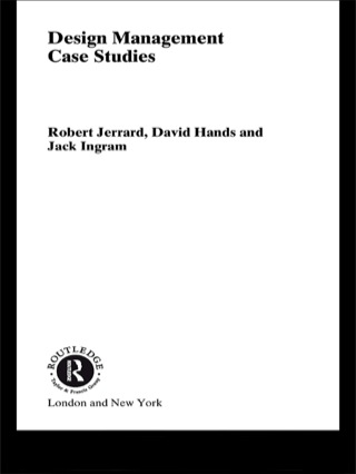 Immagine di copertina: Design Management Case Studies 1st edition 9780415233798