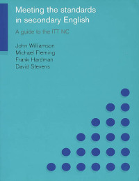 صورة الغلاف: Meeting the Standards in Secondary English 1st edition 9780415233774