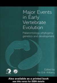 表紙画像: Major Events in Early Vertebrate Evolution 1st edition 9780415233705