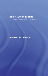 Cover image: The Russian Empire 1st edition 9780714615370
