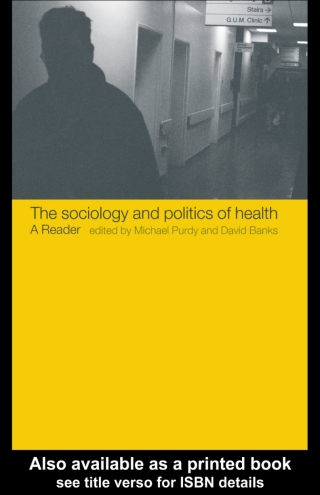 Cover image: The Sociology and Politics of Health 1st edition 9780415233187